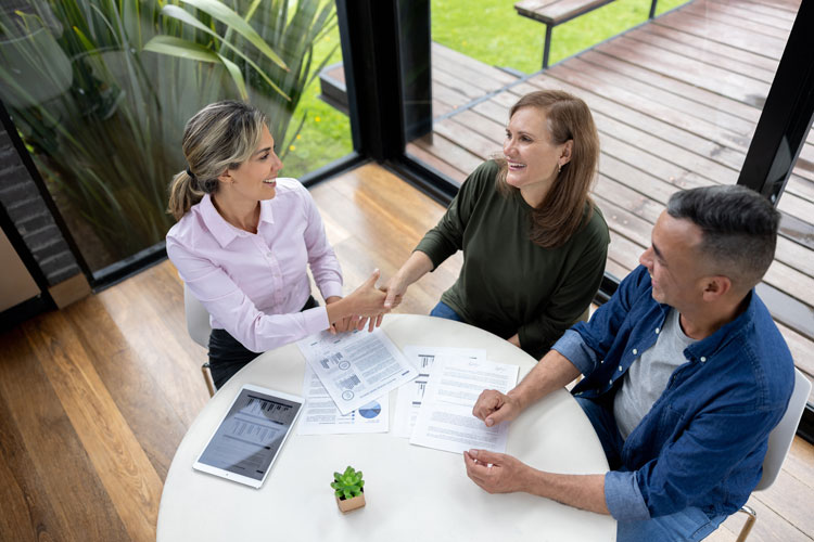 people in a meeting